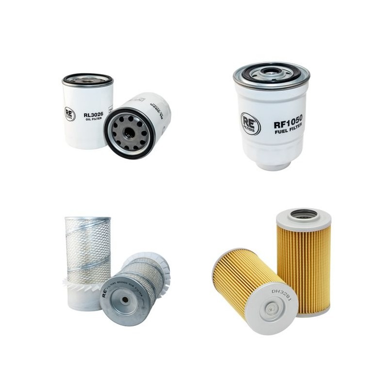 HUKI 450 R Filter Service Kit w/Mitsubishi S6S-Dt Eng.