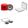 HUMMER H 3 5.3 Filter Service Kit w/ V8-5.3 Eng.   YR  2008