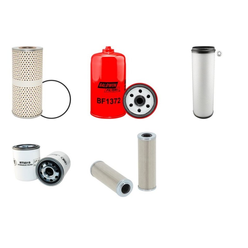 HUSMANN HL 2-1417 Filter Service Kit w/MAN D2866LF22 Eng.
