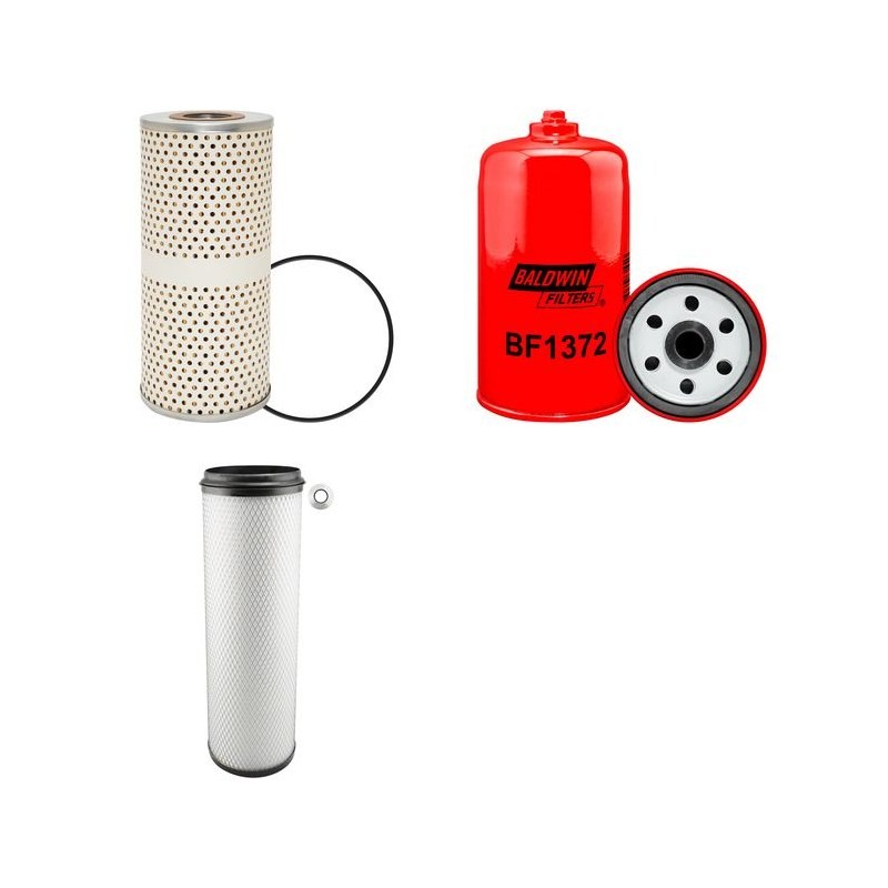 HUSMANN HL 2-1417 Filter Service Kit Air Oil Fuel Filters w/MAN D2866LF22 Eng.