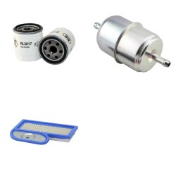 HUSQVARNA CTH180 TWIN Filter Service Kit w/ Kawasaki Engine