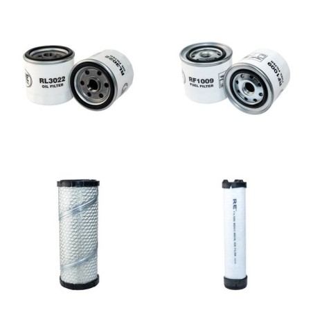 HUSTLER ZD 2560 D Filter Service Kit w/Shibaura S773L Eng. 2014