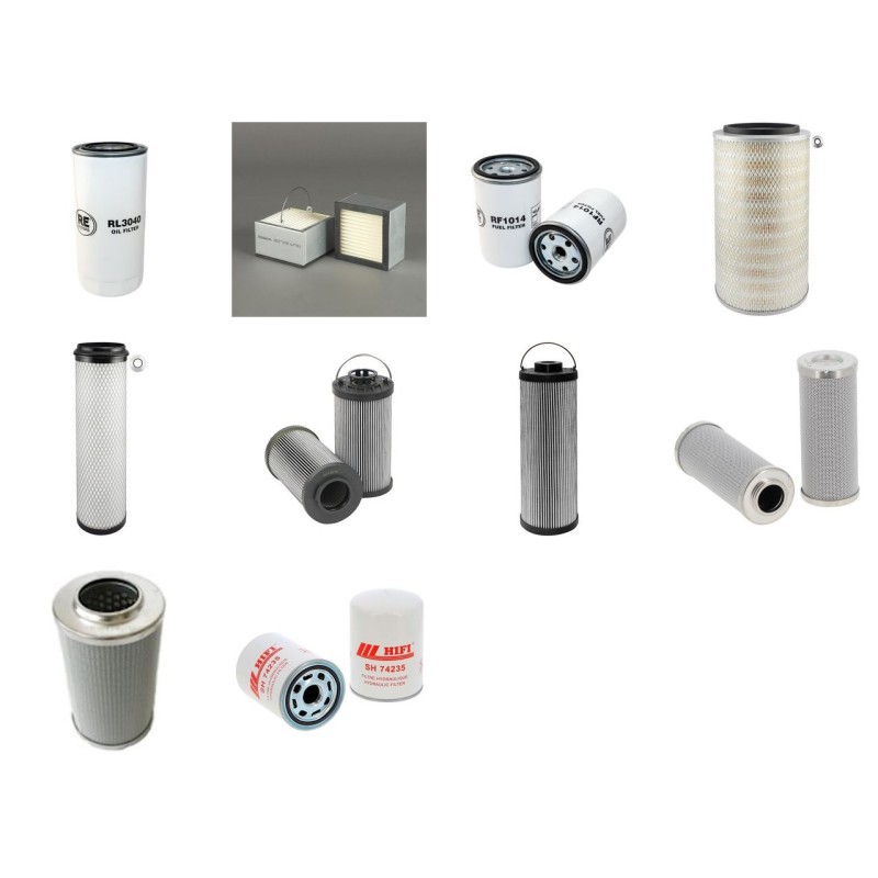 HUTTE HBR 609 Filter Service Kit w/Deutz BF6M1013CF Eng.