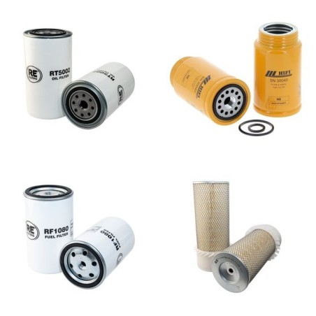 HYDREMA 906 D Filter Service Kit Air Oil Fuel Filters w/Perkins  Eng.   YR  2007-