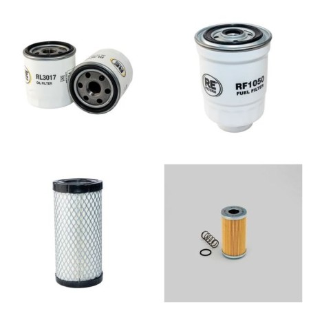 HYDROG DG 1500 Filter Service Kit w/Daihatsu Adhxl.9532Dt Eng. 2011 HP 24.6