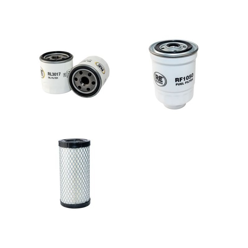 HYDROG DG 1500 Filter Service Kit Air Oil Fuel Filters w/DAIHATSU ADHXL.9532DT Eng.   YR  2011 24.6