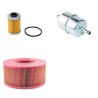 HYDROSTRESS HFS 616 Filter Service Kit w/Hatz 1D81Z Eng. 2007-