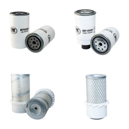HYSTER 4000 XL Filter Service Kit Air Oil Fuel Filters w/Perkins  Eng.   YR  2006-