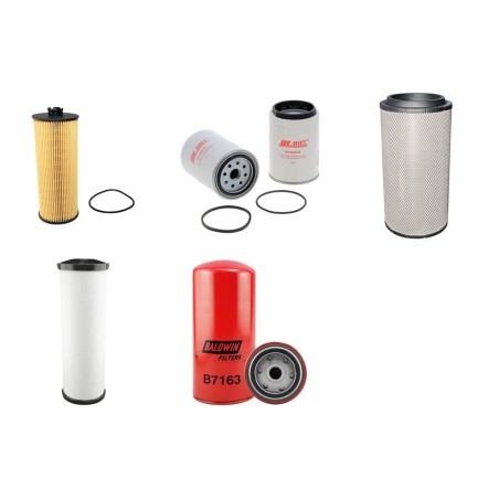 ATLAS COPCO XAHS 306 Filter Service Kit with Mercedes OM906LA Eng Year -2006