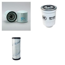 HYSTER H1.50XM Filter Service Kit Air Oil Fuel Filters