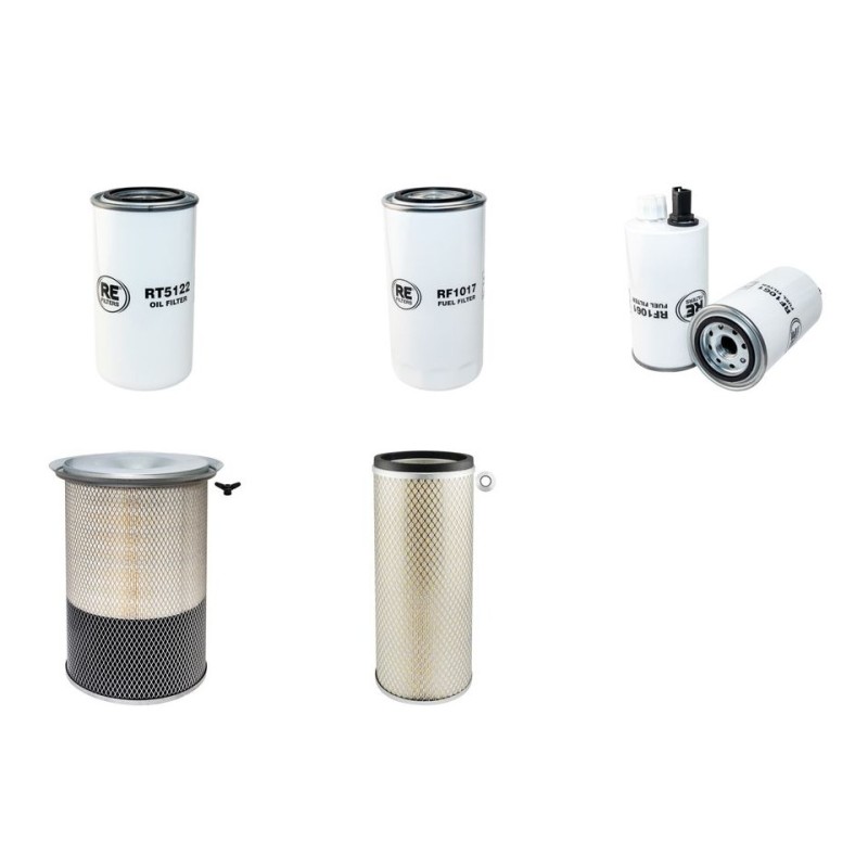 HYSTER H 13.00 Filter Service Kit Air Oil Fuel Filters w/Cummins QSB6.7 Eng.