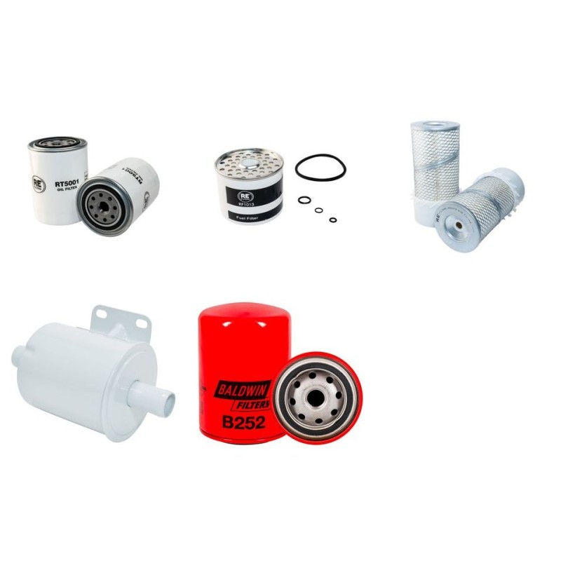 HYSTER H 4.00 XL Filter Service Kit w/Perkins Eng.