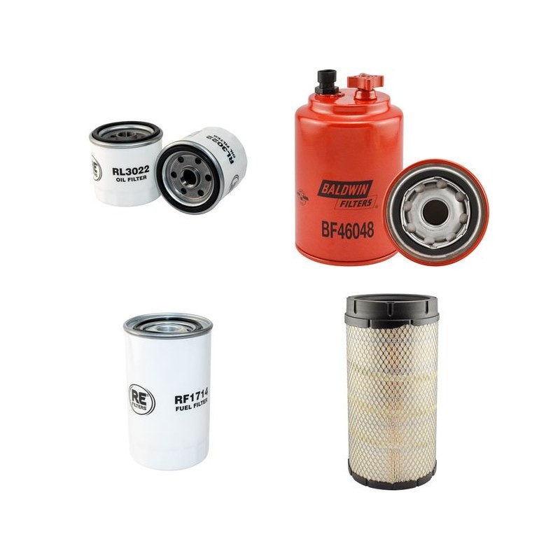 HYSTER H 5.00 FT Filter Service Kit w/Cummins B3.3TIERIII Eng.   YR  2011-