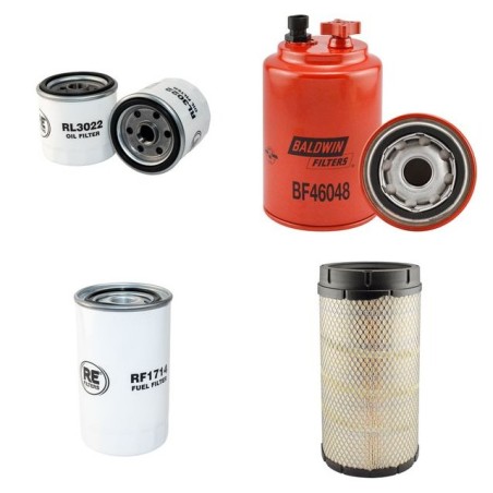 HYSTER H 5.00 FT Filter Service Kit w/Cummins B3.3TIERIII Eng.   YR  2011-