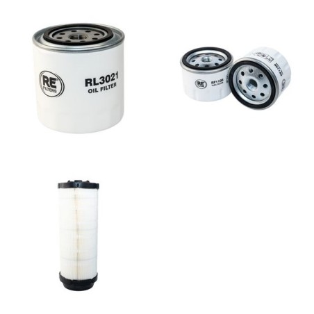 AEBI TT 75 Filter Service Kit Air Oil Fuel Filters w/Kubota V2003T/TE Eng.