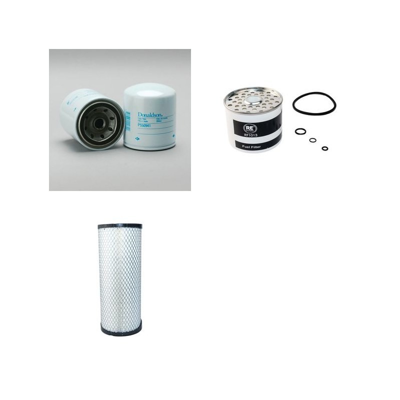 HYSTER J 2.50 XM Filter Service Kit Air Oil Fuel Filters w/Perkins  Eng.   YR  2011