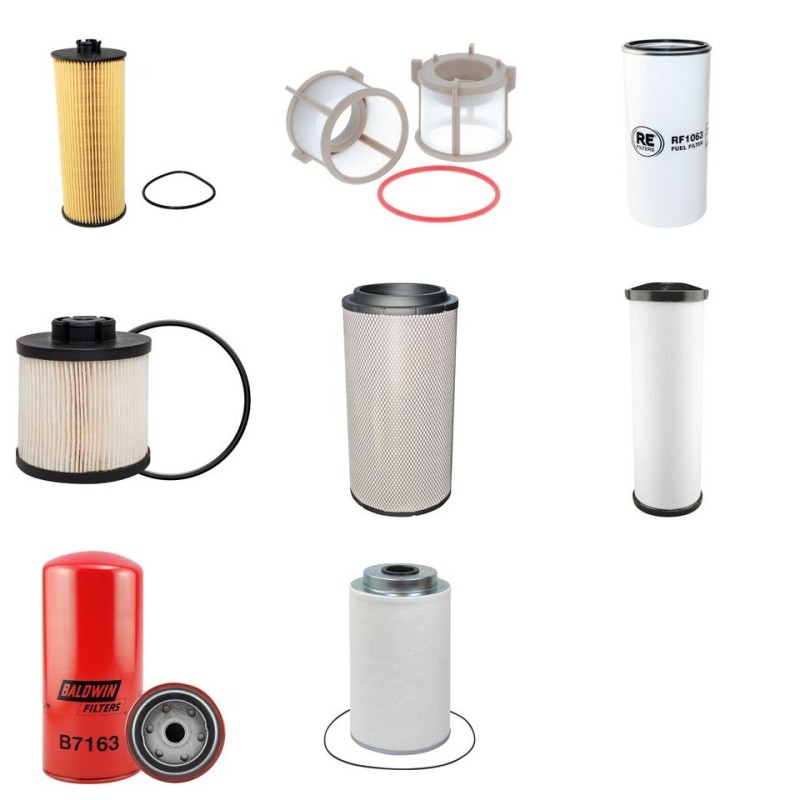 ATLAS COPCO XAHS 416 MDN Filter Service Kit w/MERCEDES OM926LA-6L Eng.   YR  2004-
