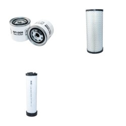Hyundai 20DA-7E Filter Service Kit with Kubota V2203A-EU36