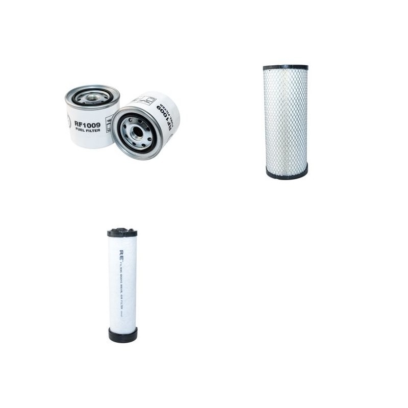 Filter Kit for Hyundai 20DA-7E with Kubota V2203A-EU36 Engine SN 7CX