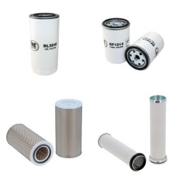 HYUNDAI DHY 120 KE/KSE Filter Service Kit w/HYUNDAI HY6A3L-DA-M Eng.
