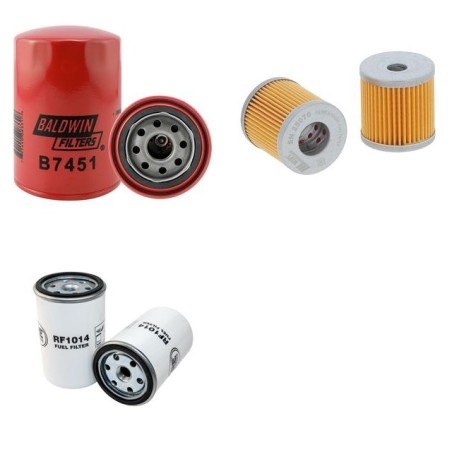 Filter Kit for Hyundai DHY9KE with Hyundai HY380 Engine