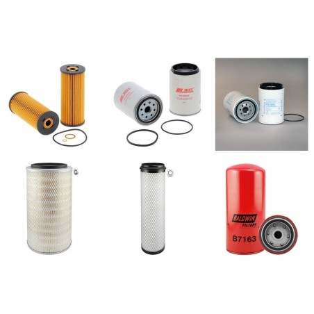 ATLAS COPCO XAMS 285 Compressor Filter Service Kit with Mercedes OM566 Eng