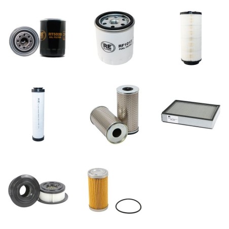 Filter Kit for Hyundai HL720-3 with Perkins 1004.4MTR Engine 70KW