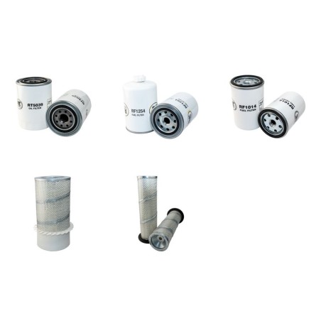 HYUNDAI HL 730-3 Filter Service Kit Air Oil Fuel Filters w/Cummins 4BT Eng. SN  1001-