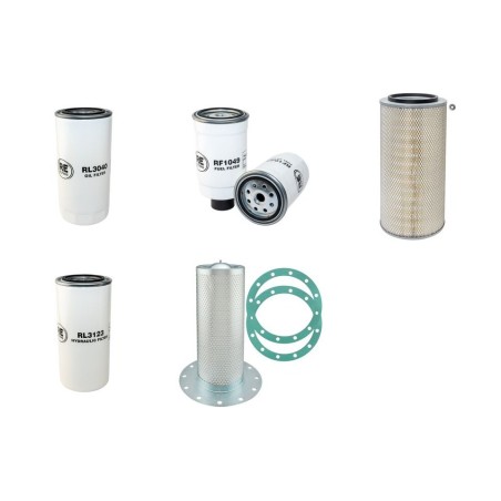 ATLAS COPCO XAS 160 Compressor Filter Service Kit with Deutz F6L912 Eng