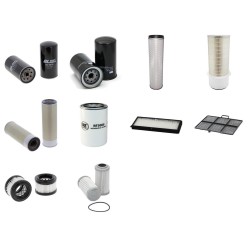 HYUNDAI R 110-7A Filter Service Kit w/Mitsubishi Do4Fd-Taatiii Eng. HP 72KW