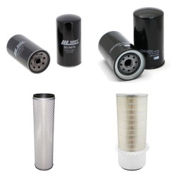 Hyundai R110-7A Filter Service Kit Air Oil Fuel Filters with