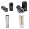 Filter Kit for Hyundai R110-7A Air Oil Fuel Filters with Mitsubishi DO4FD-TAATIII Engine 72KW