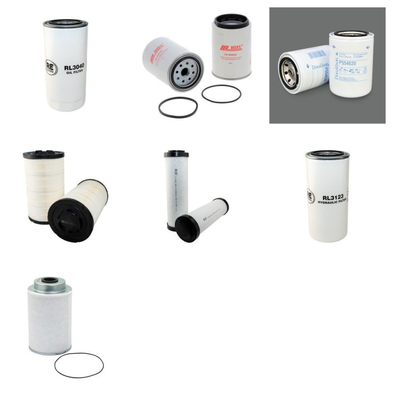 ATLAS COPCO XAS 186 DD Filter Service Kit w/Deutz TCD2012L042V Eng.   YR  2008-
