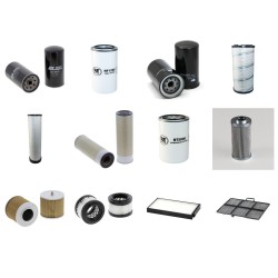 HYUNDAI R160LC-9 Filter Service Kit w/Mitsubishi D04Fdtan