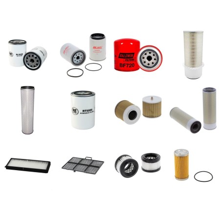 HYUNDAI R 170 W-7 Filter Service Kit w/Mitsubishi S6Sdt Eng. SN N50110000-2007-