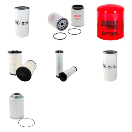 ATLAS COPCO XAS 186 DD Filter Service Kit with Deutz BF4M2012C Eng Year 2006-