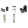 Filter Kit for Hyundai R180LC-7A Air Oil Fuel Filters with Mitsubishi D04FG-TAA Engine 94KW