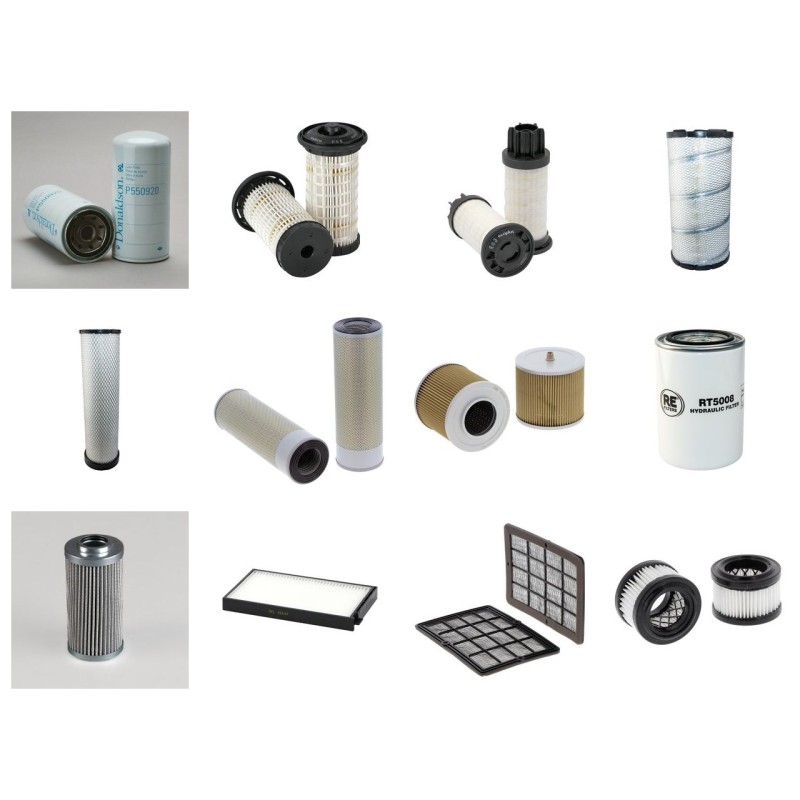 Filter Kit for Hyundai R180LC-9A with Perkins Engine 2015