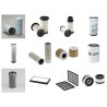 HYUNDAI R 180 LC-9A Filter Service Kit w/Perkins Eng. 2015