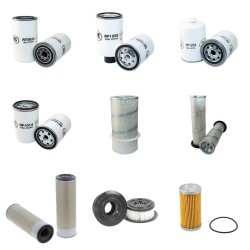 Filter Kit for Hyundai R200W with Cummins 6Bt5.9 Engine