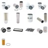 HYUNDAI R 210 NLC-7 Filter Service Kit w/Cummins 6B5.9-C Eng.