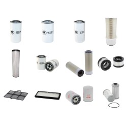 Filter Kit for Hyundai R210NLC-7A with Cummins CID L4096.7 Engine YR 2007-