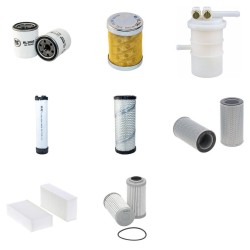 HYUNDAI R27Z-9 Filter Service Kit w/Mitsubishi S3L2 Eng. YR