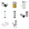 Filter Kit for Hyundai R27Z-9 with Mitsubishi S3L2 Engine YR 2010-