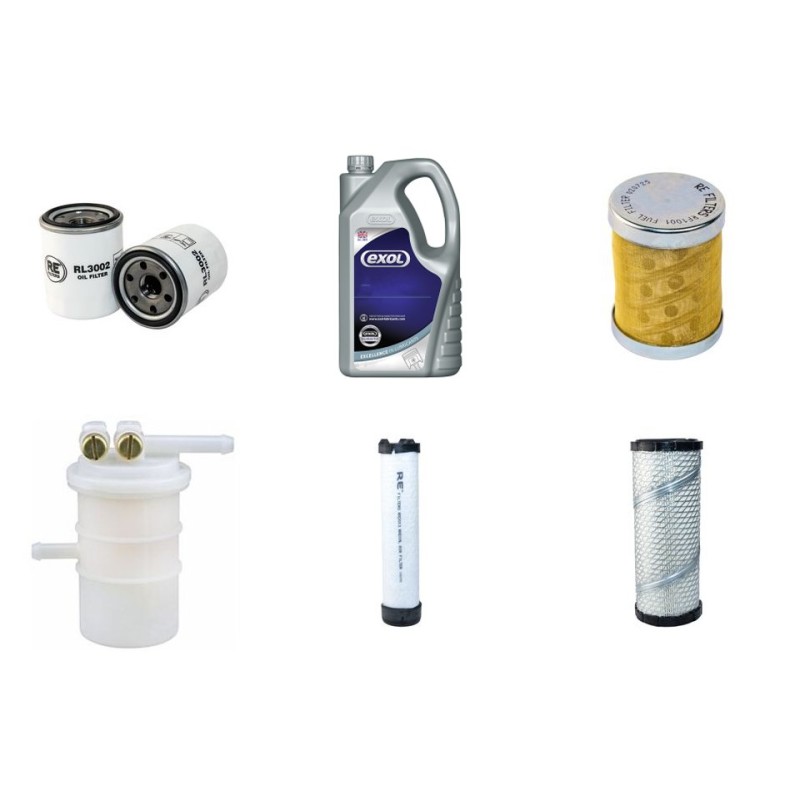 HYUNDAI R27Z-9 Engine Filter Lubricant Kit w/Mitsubishi Eng.