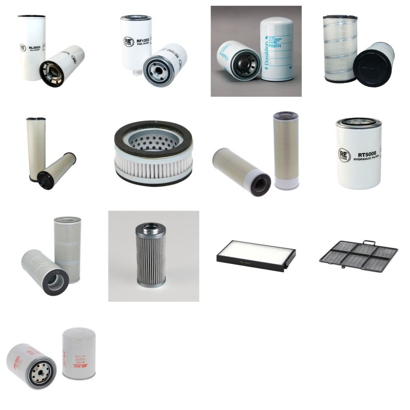 Filter Kit for Hyundai R320NLC-9 with Cummins Qsc Engine HP 278CH