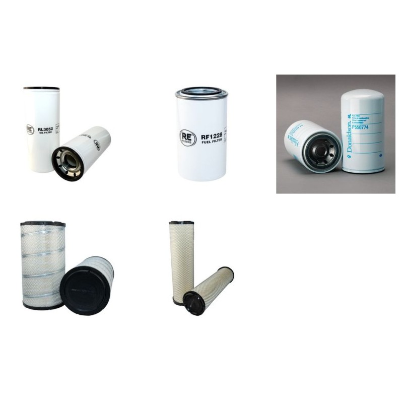 HYUNDAI R 320 NLC-9 Filter Service Kit Air Oil Fuel Filters w/Cummins QSC Eng.     278CH