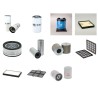 HYUNDAI R 330-9A LC Filter Service Kit w/Cummins SQL9 Eng.   YR  2013
