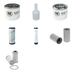 HYUNDAI R35Z-7A Filter Service Kit w/Yanmar 3Tnv88 Eng. HP