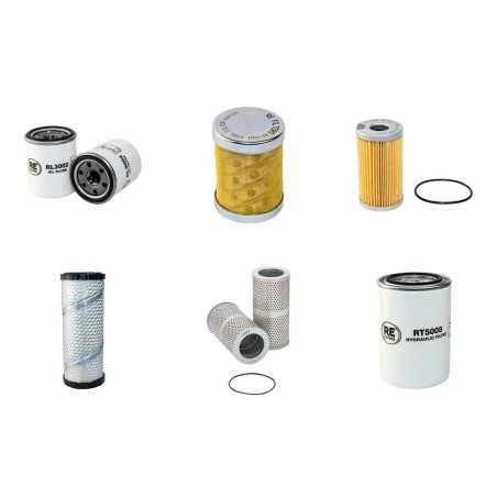 Filter Kit for Hyundai R36N-7 with Mitsubishi Engine